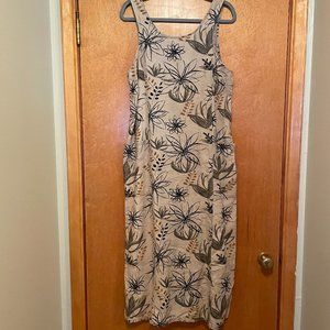 Outfit JPR Linen tank dress 100% linen, size S